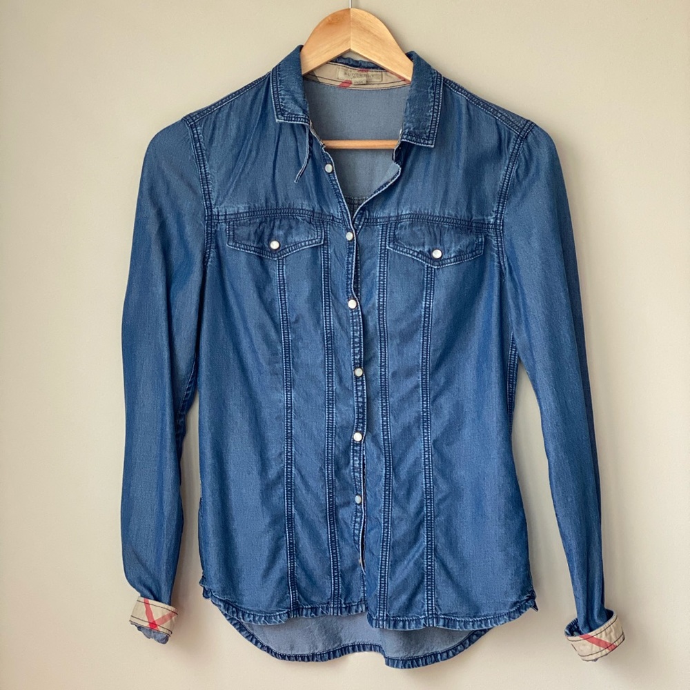 Burberry Brit Chambray Blouse
